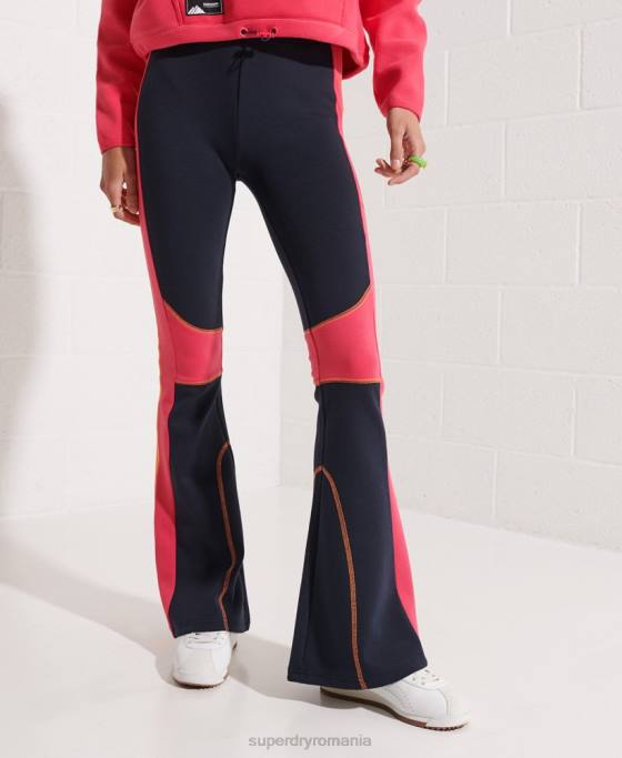 Superdry Jogger cu flare de munte îmbrăcăminte marina femei JX0Z3948