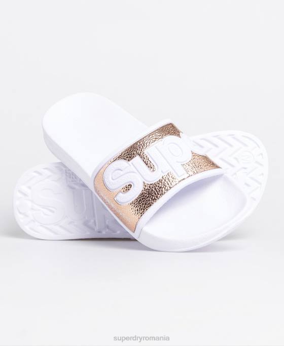 Superdry glisoare pentru piscină eva 2.0 pantofi roz femei JX0Z6777